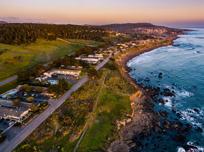Moonstone Beach And Its Glowing Pebbles