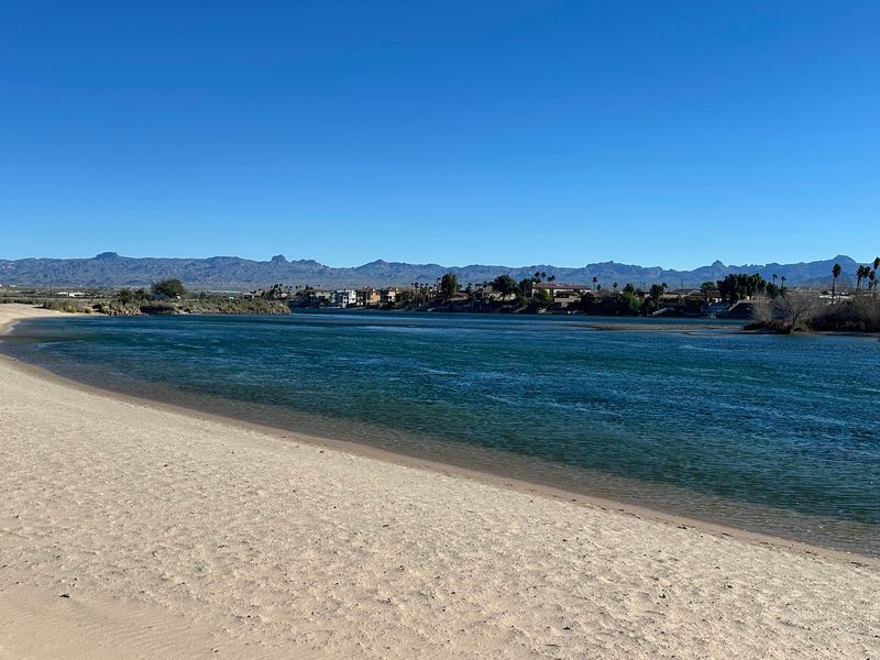 A River Bend That Turned Into A Beach