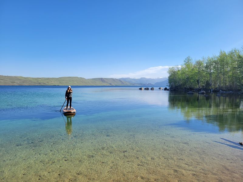 The Water Is Clear Enough To Reveal Every Stone Below