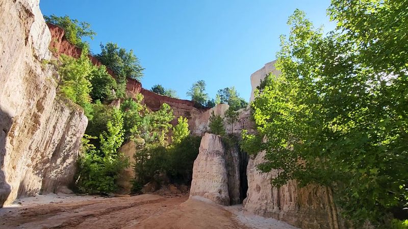 Geological Formation Of The Canyon