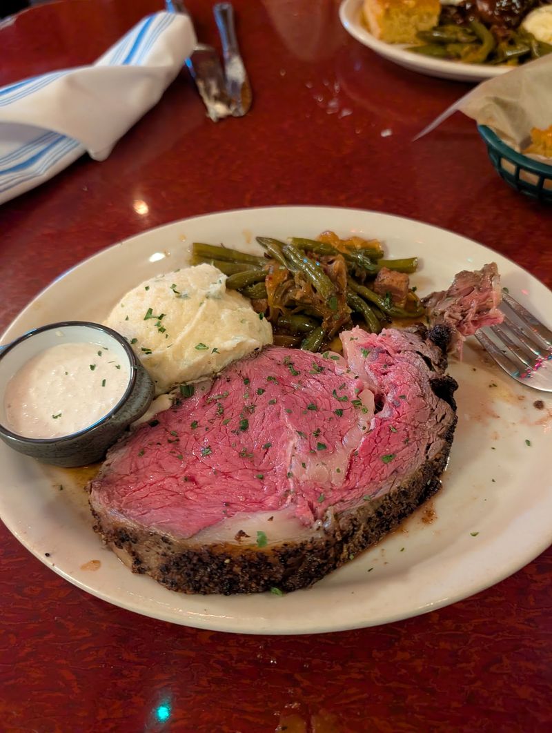 The 16-Oz Prime Rib Arrives Ready To Command The Table