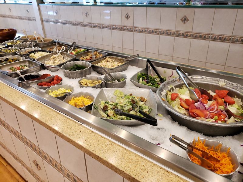 A Buffet That Stretches 150 Feet Down The Line