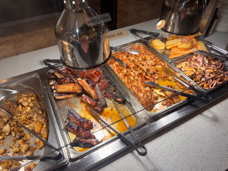 A Buffet Spread That Goes On And On