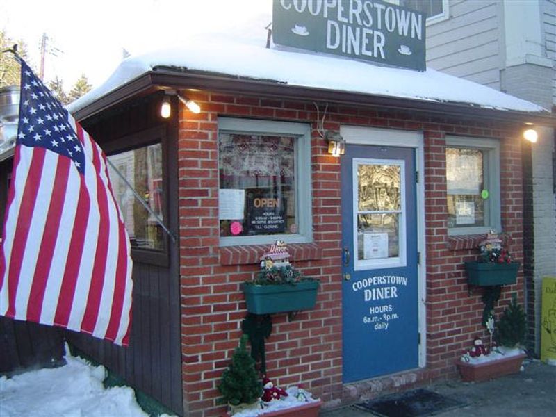 A Brick Box With A Century Of Breakfast Behind It