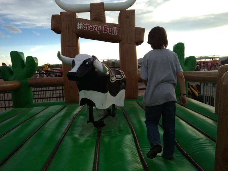 Rodeo Action Under The Desert Sky