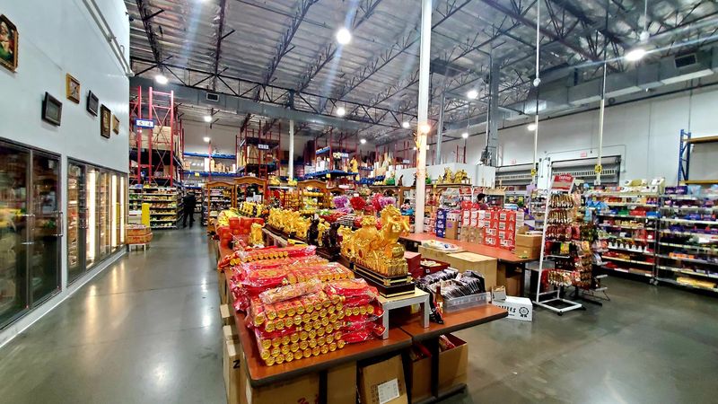 A Warehouse Packed With Global Groceries