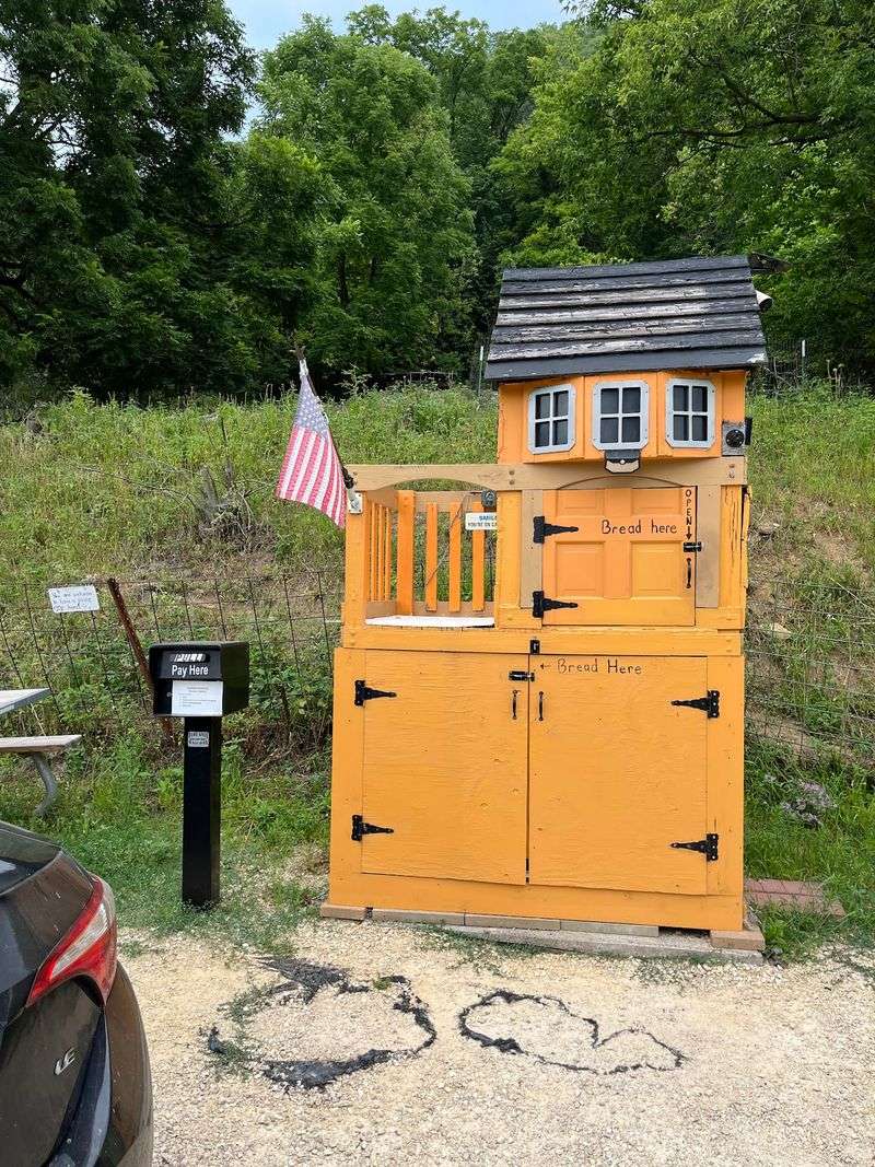 A Roadside Bread Cupboard You Would Never Expect