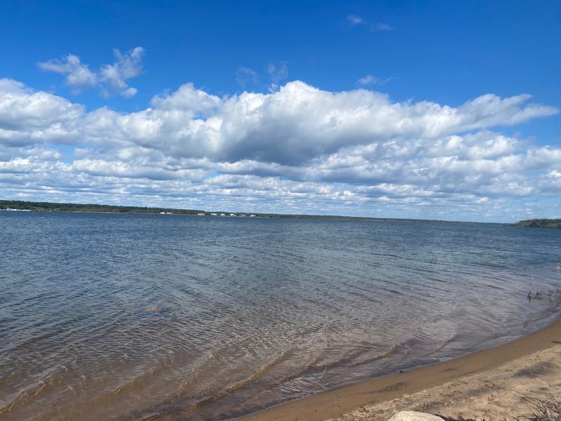 Ocean On One Side, Salt Pond On The Other