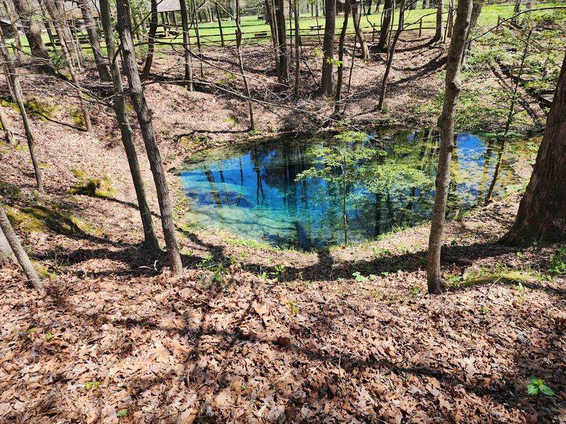 Blue Hole Spring, The Sapphire Heart Of The Valley