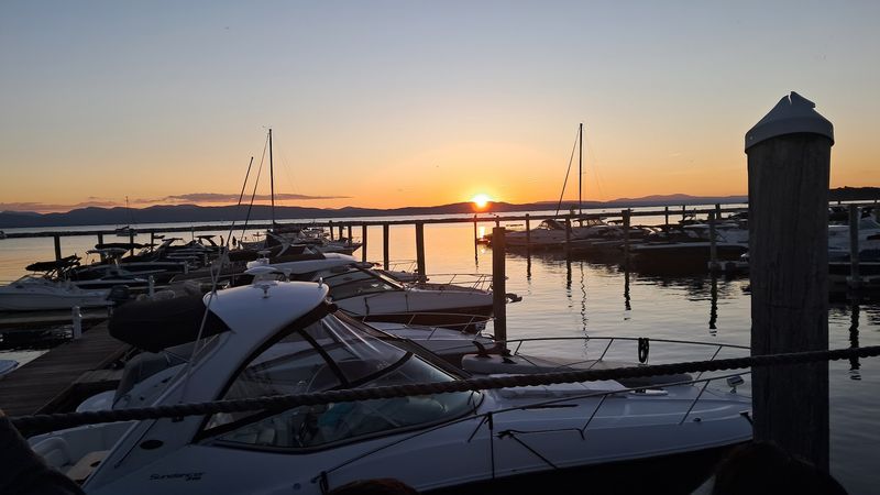Right On The Edge Of Lake Champlain