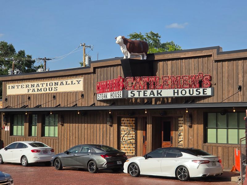 The Cow On The Roof Tells You Dinner Means Business