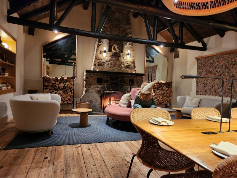 A Log Cabin Dining Room With A National Reputation