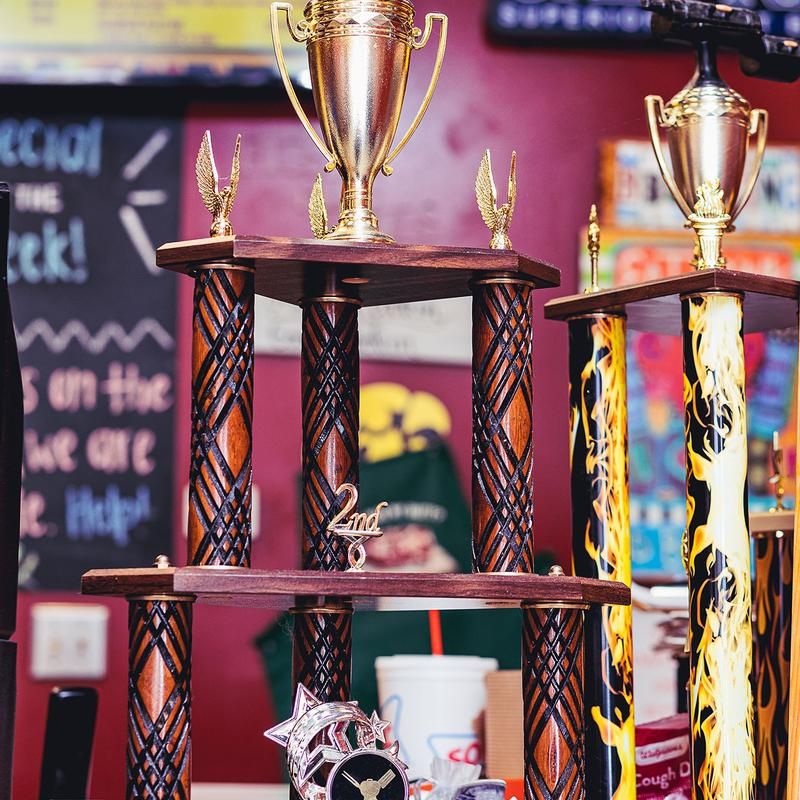 Trophies On The Shelf, Not On The Menu