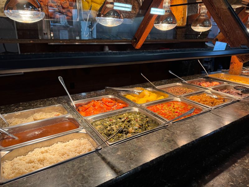 Hushpuppies, Mac And Cheese, And The Sauce Station