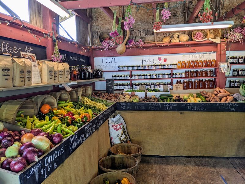 Seasonal Harvest Of Fresh Local Produce