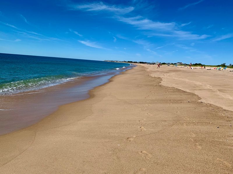 Early Morning May Be The Best Time To See This Beach