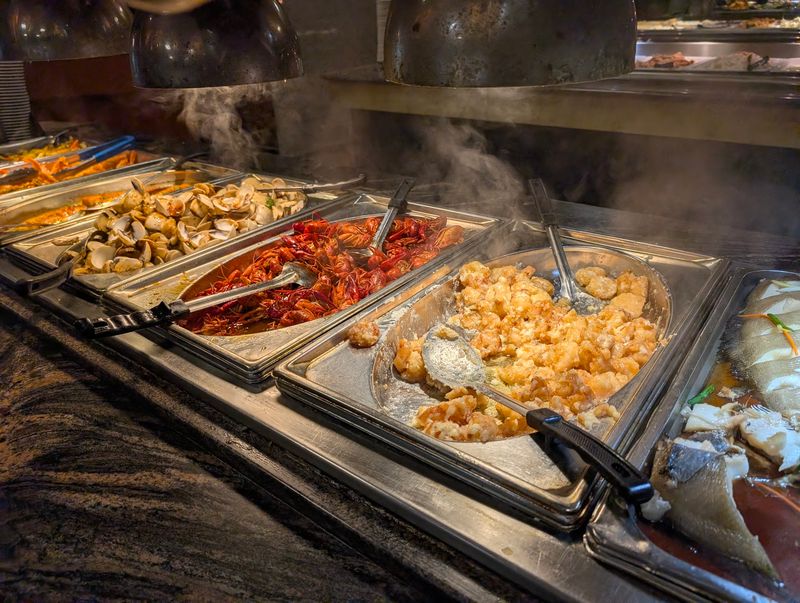 A Buffet Built On Seafood First