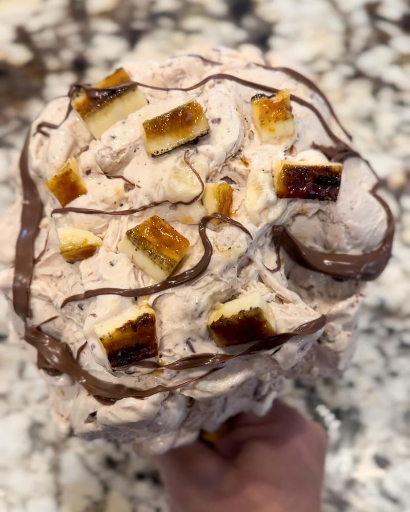 Campfire S'mores Made With A Real Torched Marshmallow