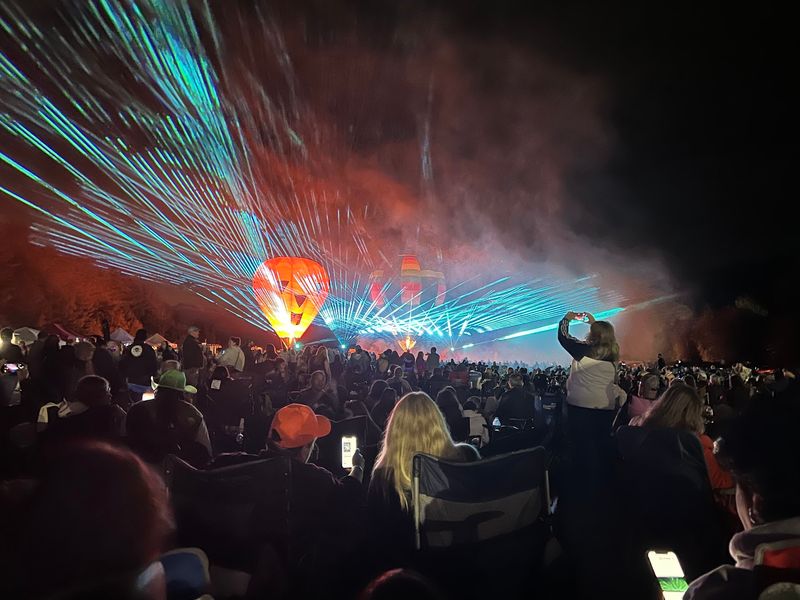 Lasers, Fog And A Fireworks Finish