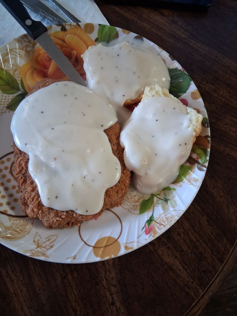 You Will Understand The Reputation After One Bite Of This Biscuits And Gravy