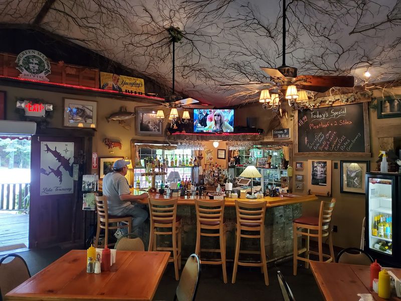 The Falls Cafe And Grill Sits Right Where It Should