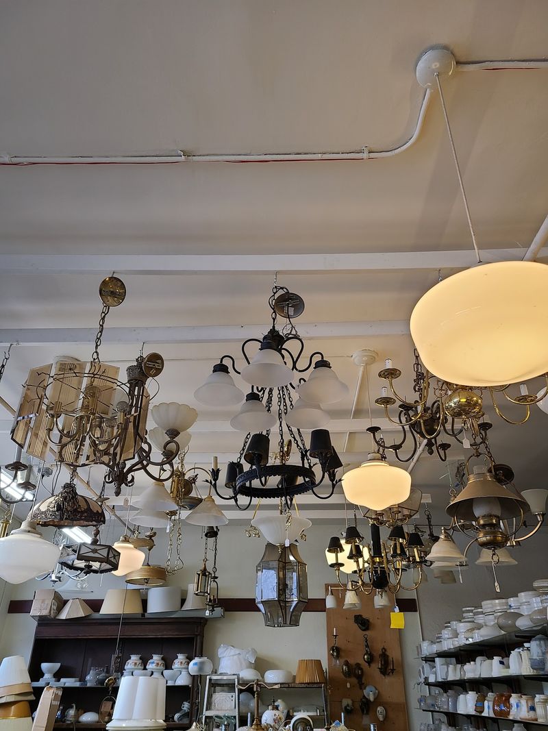Lighting Fixtures That Once Lit Albany Parlors