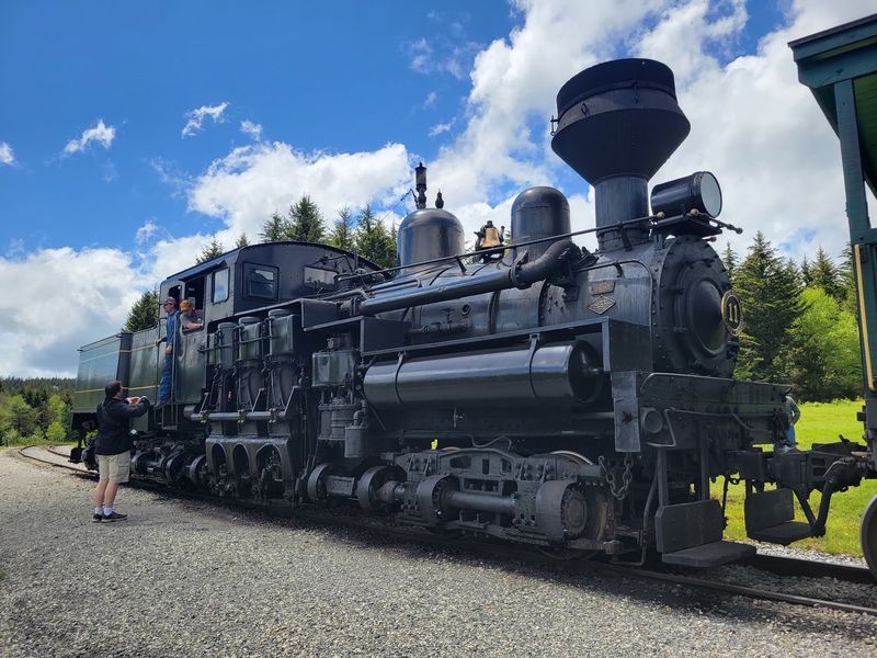 Cass Scenic Railroad - Bald Knob Excursion, Cass, West Virginia, USA