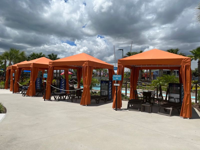 Cabanas For Lazy Royalty