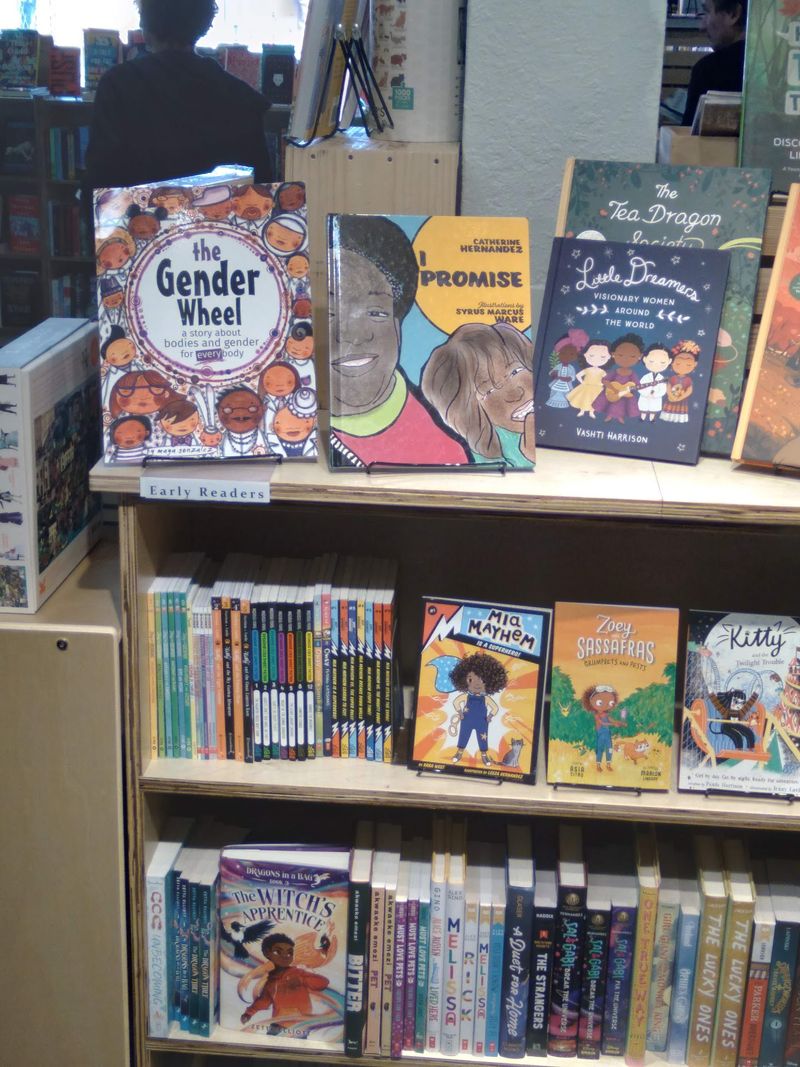 A Shelf for Books That Get Challenged Elsewhere