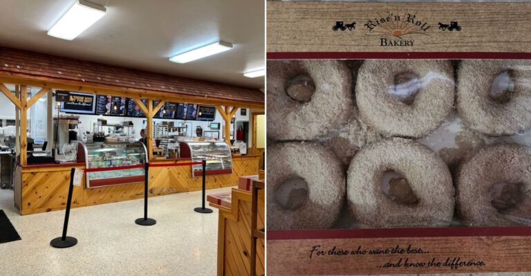 This Small-Town Indiana Bakery Is Serving Giant Cinnamon Rolls That Have Become A Local Legend