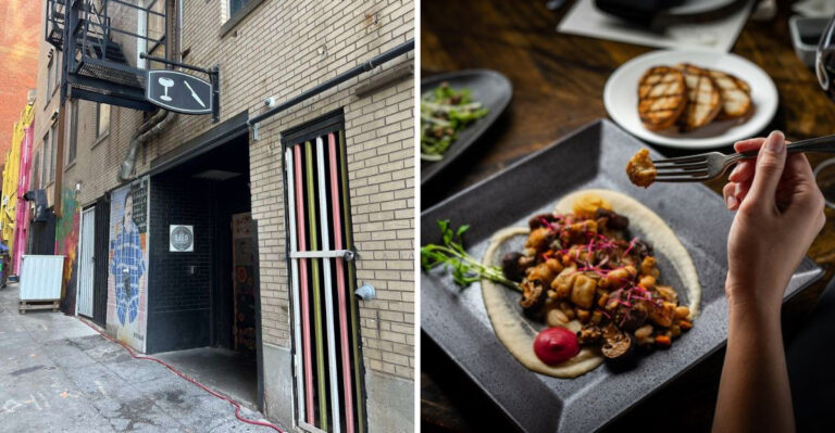 This Hidden Oklahoma Restaurant Hides Down The Alley In A Secret Basement