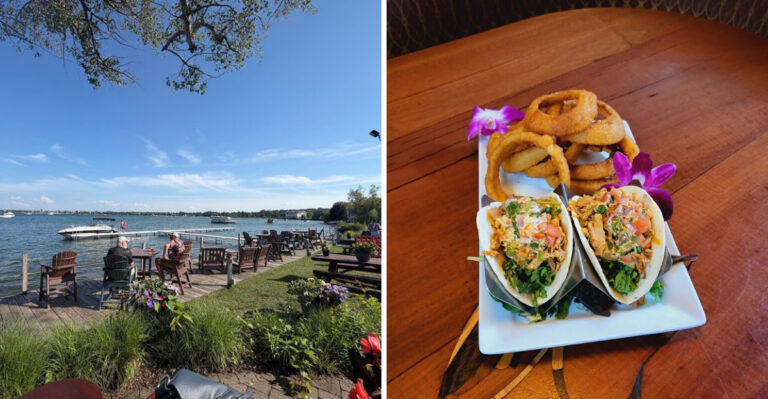 Right On The Lake This Michigan Restaurant Serves Food As Good As The View