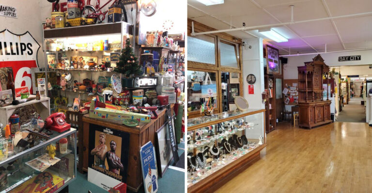 This Massive Michigan Antique Mall Has Aisles Of Vintage Finds That Seem To Go On Forever
