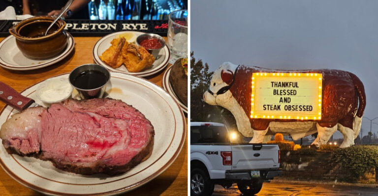 This Iowa Steakhouse Has Been Serving Enormous Prime Rib At Surprisingly Friendly Prices