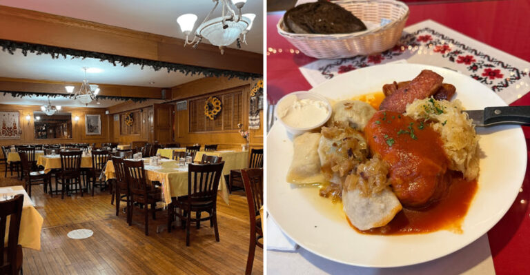 This Cozy New York Ukrainian Restaurant Serves Varenyky, Borscht, And Stuffed Cabbage Like A Family Supper