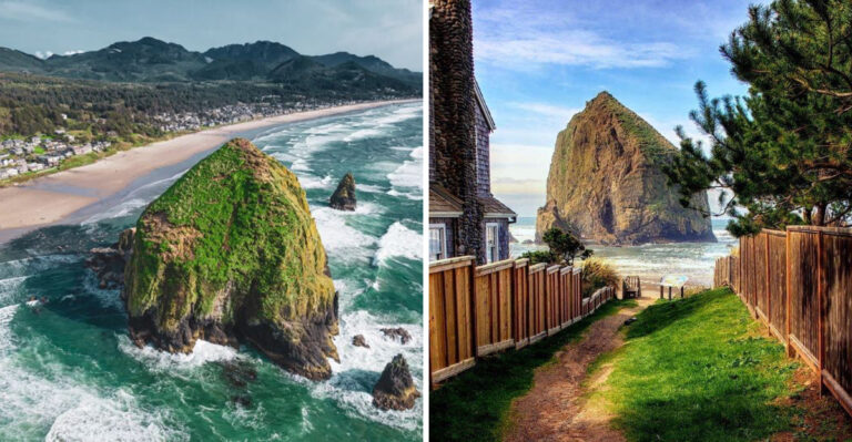 Downtown Sits Empty Of Locals In This Oregon Town Overrun By Tourists