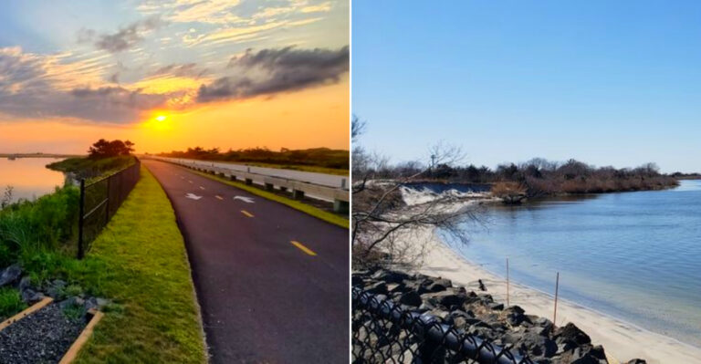 This Scenic New York Bike Path Offers 14 Miles Of Coastal Riding