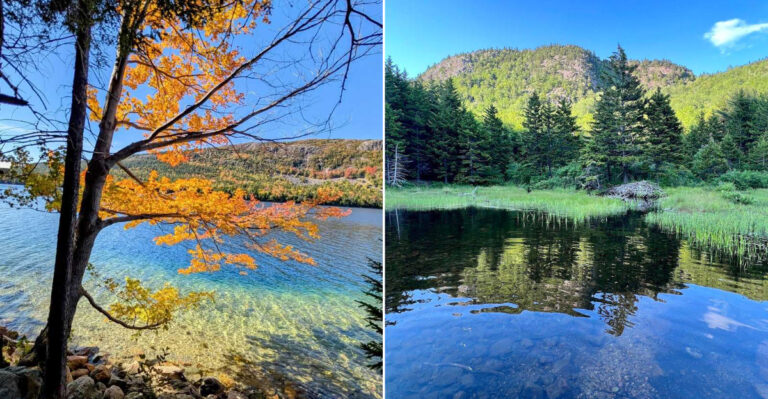 This Gorgeous Maine Lake Looks Almost Unreal On A Sunny Day