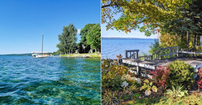 This Michigan Lake Is So Clear You Can See The Bottom, And Locals Plan To Keep It That Way