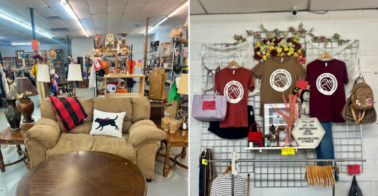 This Mississippi Thrift Store Is Filled With Dirt-Cheap Vintage Furniture And Unexpected Finds