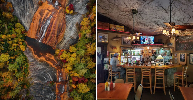 One North Carolina Afternoon Can Include A Waterfall A Classic Diner And A Scenic Drive