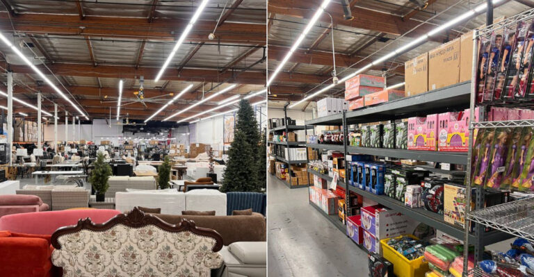This California Warehouse Sells Thousands Of Items At Massive Discounts