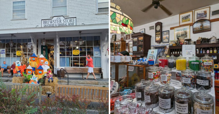 This Massachusetts General Store Inside An Old Cape Cod Church Still Makes Fudge Beside Penny Candy