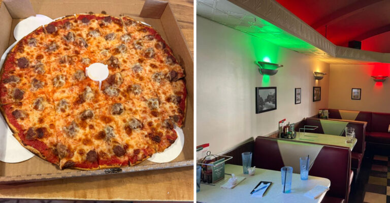 This Illinois Pizzeria Serves Cracker Thin Tavern Pizza Locals Cannot Get Enough Of