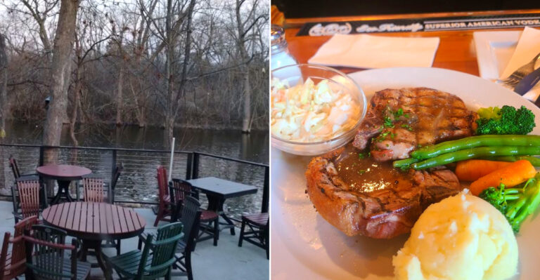 This Cabin-Inspired Wisconsin Restaurant Offers A Dining View You Will Not Find Everywhere