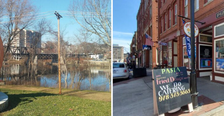 This Massachusetts River City Has A Free Waterfront Boardwalk And Enough Cheap Eats For A Full Day Out