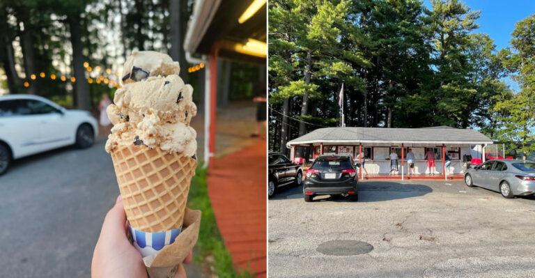 This Humble Massachusetts Ice Cream Stand Is Known For Scoops Bigger Than You Expect