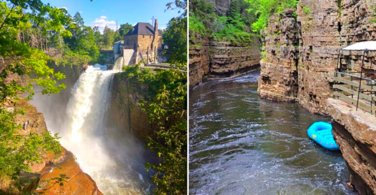This New York Gorge Is So Deep And Narrow That Sunlight Only Reaches The Bottom For A Few Hours Each Day