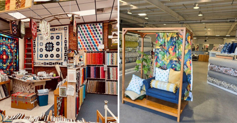 9 Family-Owned Tennessee Fabric Shops That Quilters And Crafters Swear By