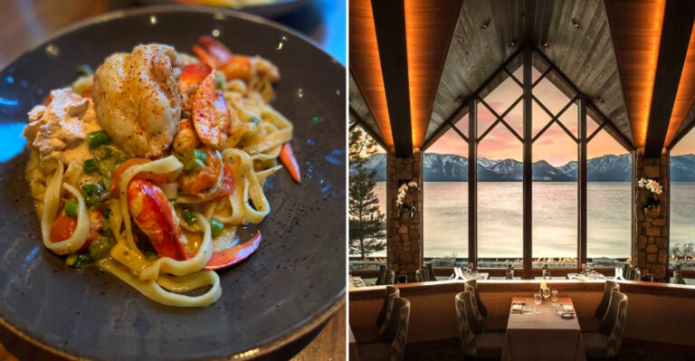 This Nevada Lakefront Restaurant Was Named One Of The Most Scenic In America